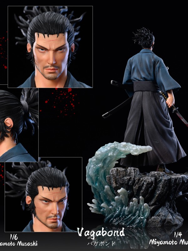 Mask Studio Vagabond Miyamoto Musashi Resin Statue